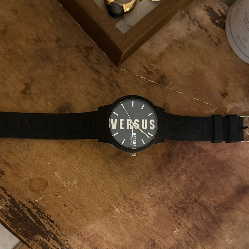 Versus Versace Black and White Watch
